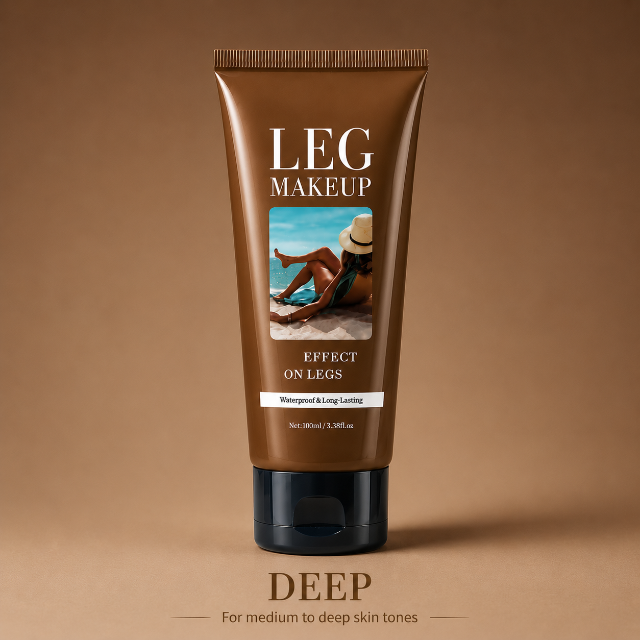 LegAura™ Waterproof Body Veil – Full Coverage Leg Concealer Cream for Flawless, Smooth & Naturally Glowing Legs