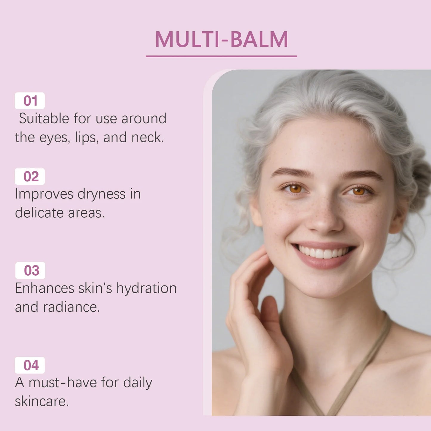 Collagen-Calcium Multi Balm | The new care formula for visibly firmer, youthful, radiant skin.