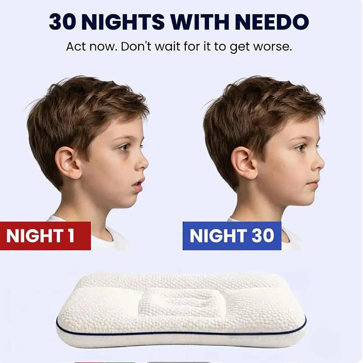 SleepFit™ Kids Posture Pillow